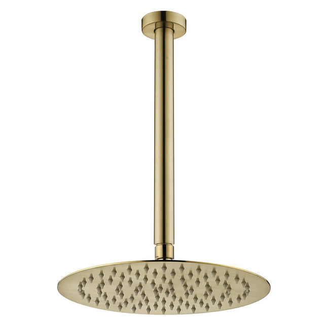 Fienza Kaya Gold Ceiling Shower Head Set ,
