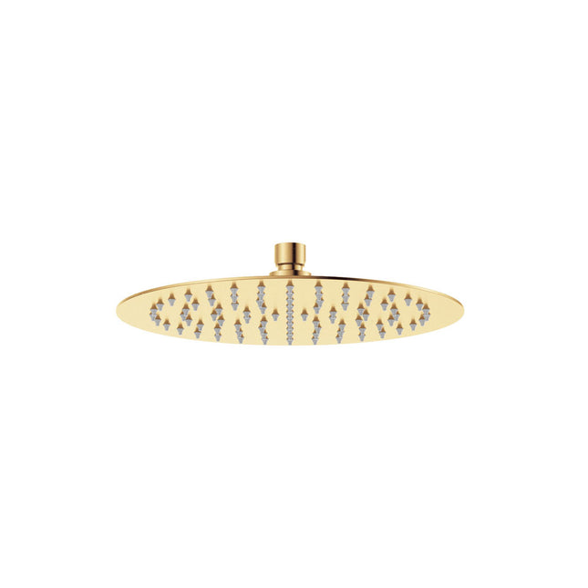 Fienza Kaya 250mm Round Gold Shower Head ,