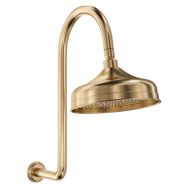 Fienza Lillian Gold Wall Shower Arm Set ,