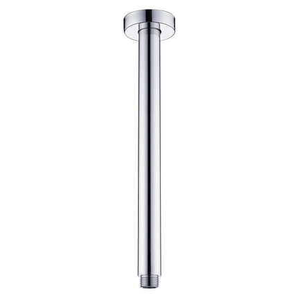 Fienza Round Chrome Ceiling Dropper, 5 Lengths ,