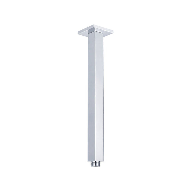 Fienza Square Chrome Ceiling Dropper, 5 Lengths ,