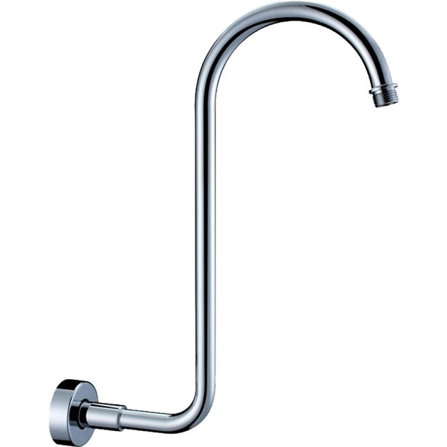 Fienza Round 300mm Chrome Swan Neck Shower Arm ,