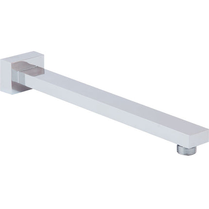 Fienza Square Chrome 300mm Straight Shower Arm ,