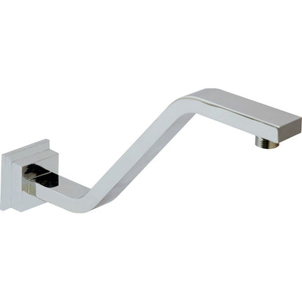 Fienza Square Chrome 320mm Upswept Shower Arm ,