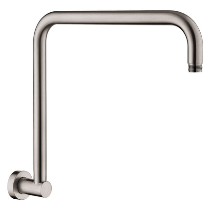 Fienza Round Fixed Brushed Nickel Gooseneck Shower Arm ,