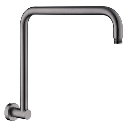 Fienza Round Fixed Gun Metal Gooseneck Shower Arm ,