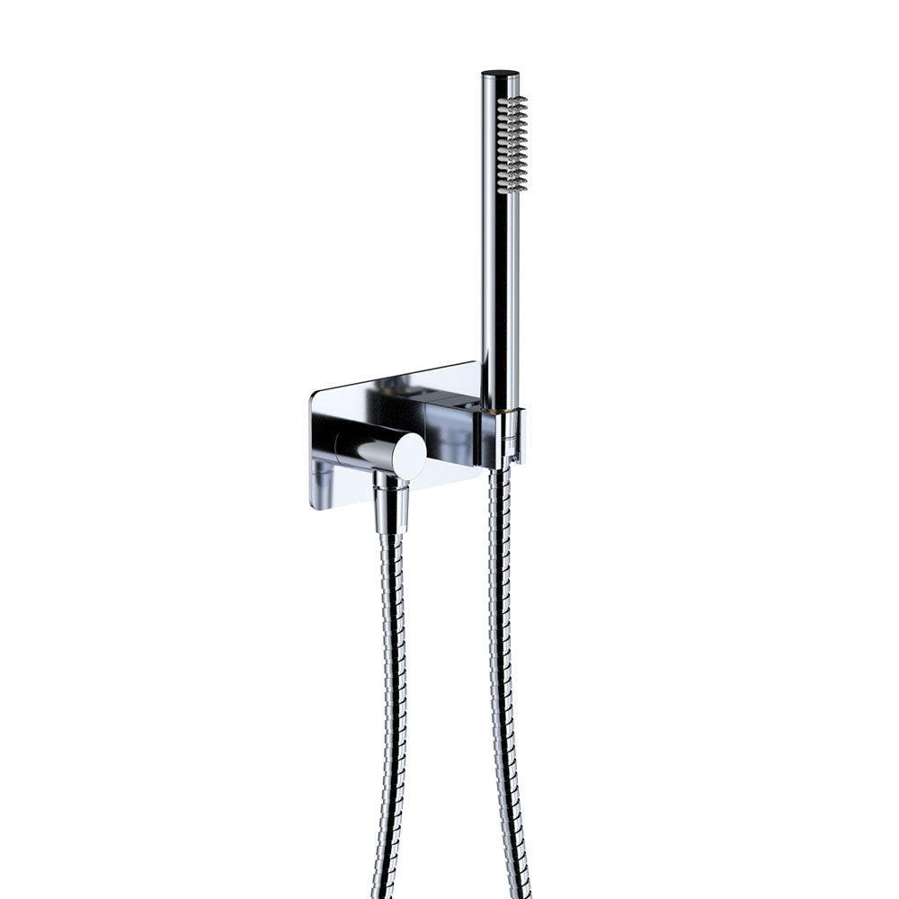 Fienza Isabella Chrome Hand Shower, Soft Square Plate ,
