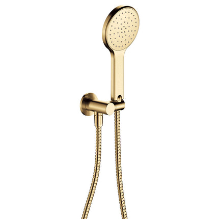 Fienza Kaya Gold Hand Shower, Round Plate ,