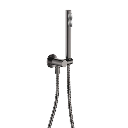 Fienza Isabella Gun Metal Hand Shower, Round Plate ,