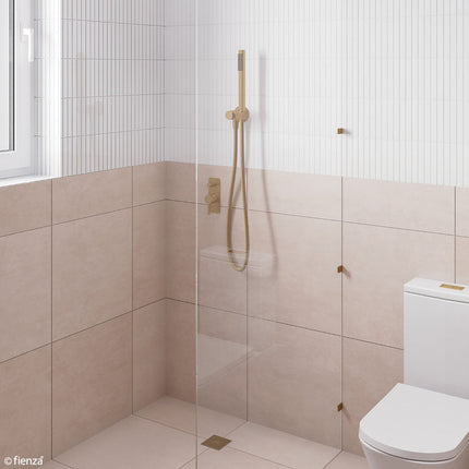 Fienza Isabella Gold Hand Shower, Round Plate ,