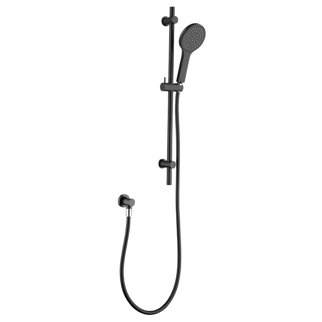 Fienza Hustle Matte Black Rail Shower ,