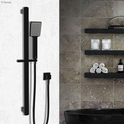 Fienza Koko Matte Black Rail Shower ,