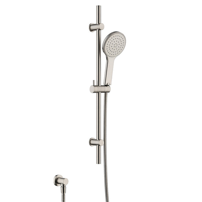Fienza Kaya Brushed Nickel Rail Shower ,