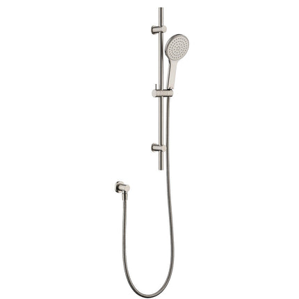 Fienza Kaya Brushed Nickel Rail Shower ,