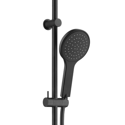 Fienza Kaya Matte Black Rail Shower ,