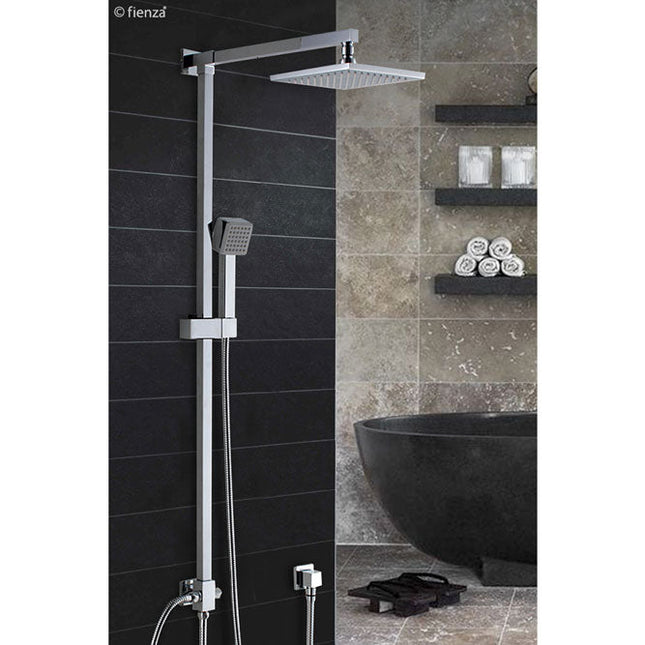 Fienza Modena Chrome Twin Rail Shower ,