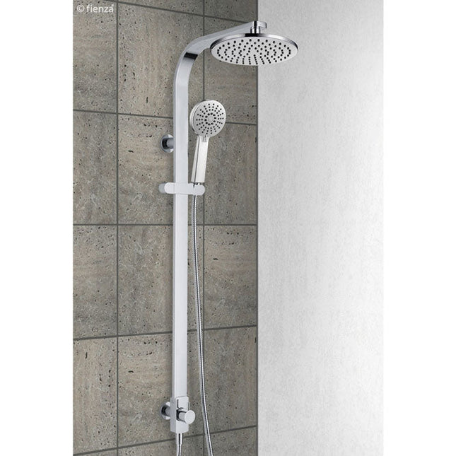 Fienza Empire Chrome Multifunction Twin Rail Shower ,