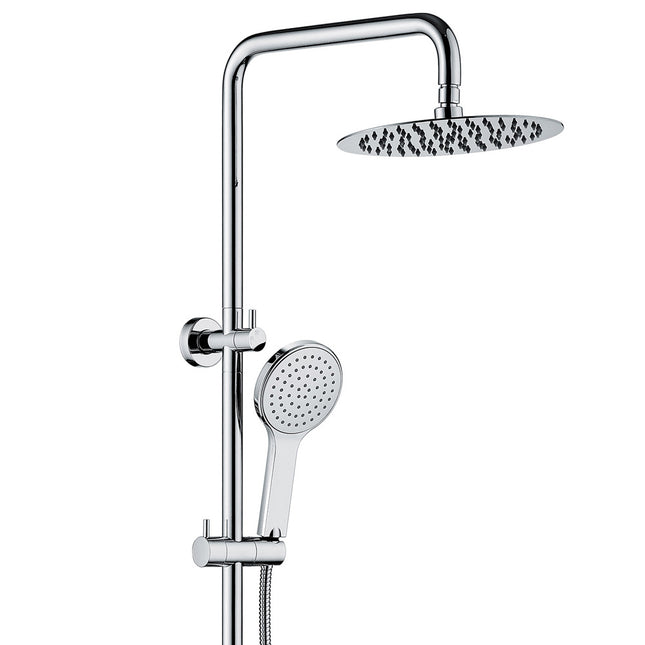 Fienza Kaya Chrome Twin Rail Shower ,