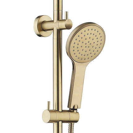 Fienza Kaya Gold Twin Rail Shower ,