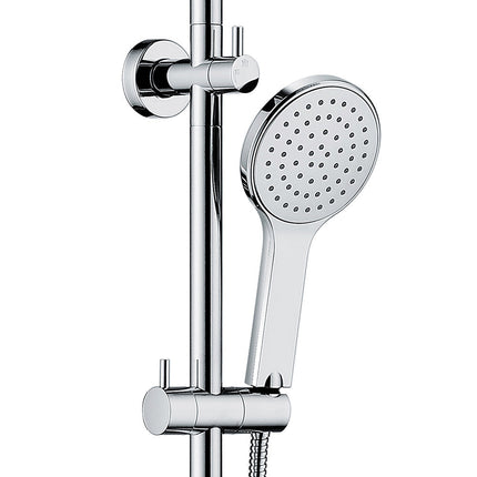 Fienza Kaya Chrome Twin Rail Shower ,