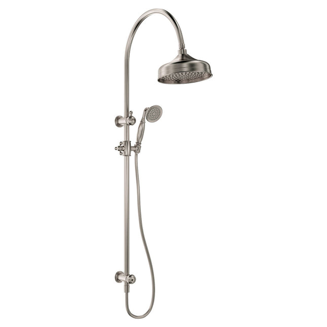 Fienza Lillian Brushed Nickel Twin Shower ,