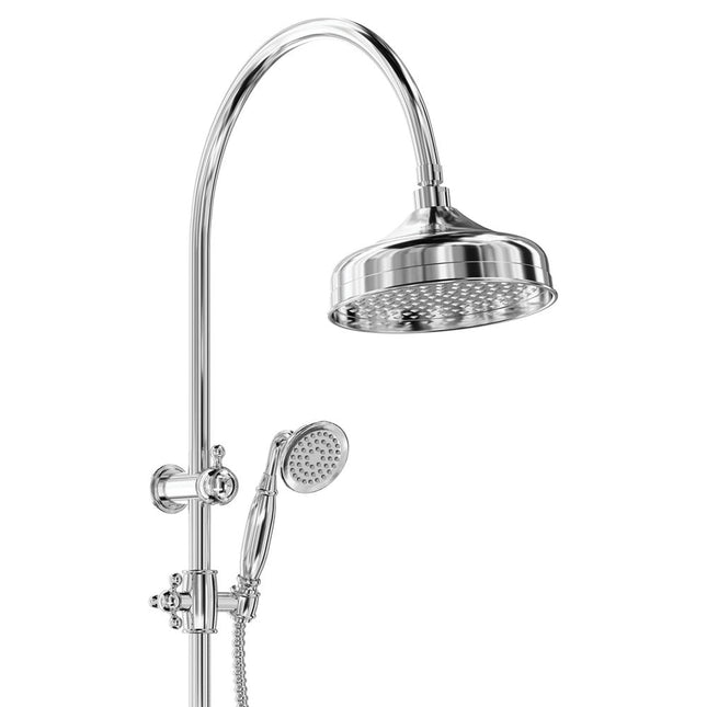 Fienza Lillian Chrome Twin Shower ,