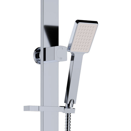 Fienza Koko Chrome Deluxe Twin Shower ,