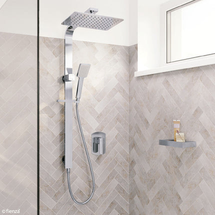 Fienza Koko Chrome Deluxe Twin Shower ,