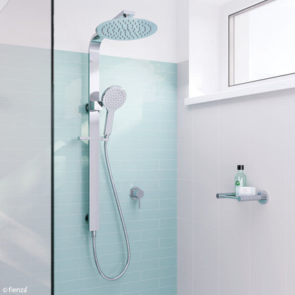 Fienza Kaya Chrome Deluxe Twin Shower ,