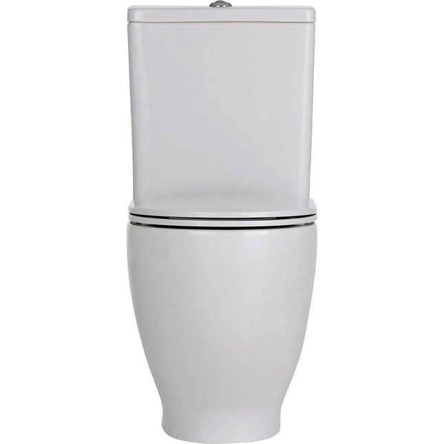 Fienza Rak Moon Back to Wall Toilet Suite, Gloss White ,