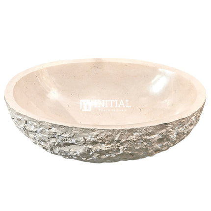 Above Counter Basin Oval Marble Surface Stone Basin 510x360x160 ,