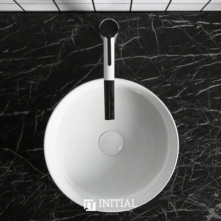 Above Counter Basin Rhombus Shape, Gloss White, 360X360X120 ,