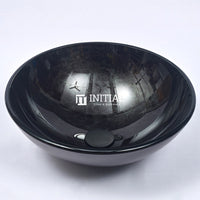 Above Counter Tempered Glass Artistic Round Basin 420x420x145 ,