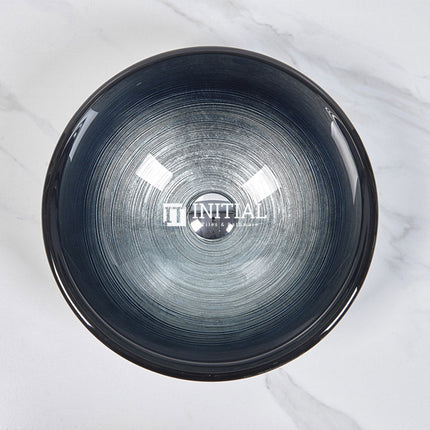 Above Counter Basin Round Tempered Glass Artistic Basin 420x420x145 ,