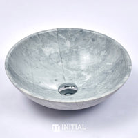 Above Counter Basin Marble Surface Round Stone Basin 420x420x140 ,