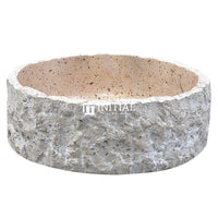 Above Counter Stone Basin Marble Surface Round Basin 420x420x140 ,