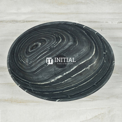 Above Counter Oval Marble Surface Stone Basin 510x380x150 ,