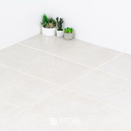 Marble Look Tile Bondi Ivory Polished 300X600 ,