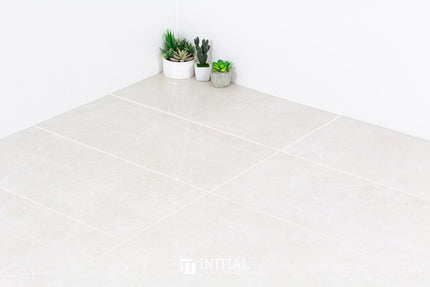 Marble Look Tile Bondi Ivory Polished 300X600 ,