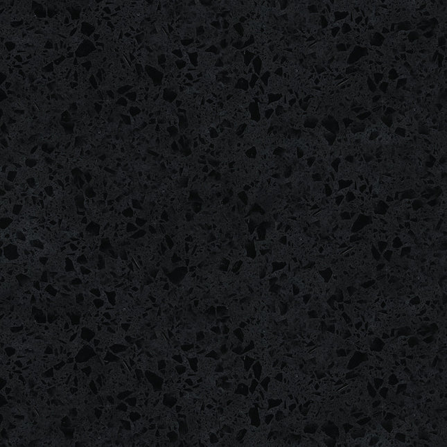 Fienza Black Sparkle Quartz Stone Top, Full Slab ,