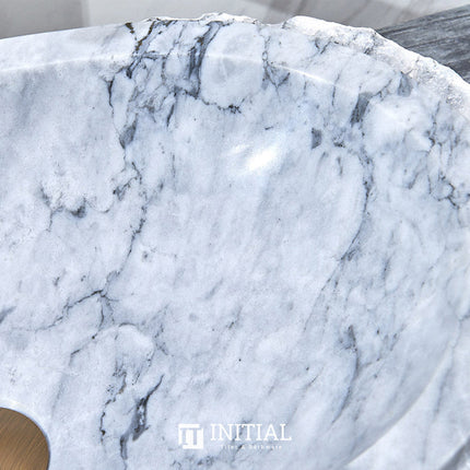 Above Counter Stone Basin Oval Marble Surface Basin 550x350x130 ,