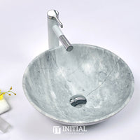 Above Counter Basin Marble Surface Round Stone Basin 420x420x140 ,
