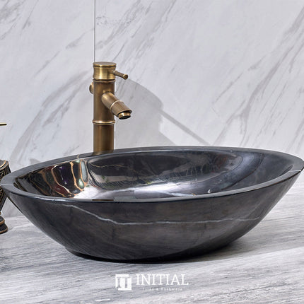 Above Counter Stone Basin Oval Shape Marble Surface Basin 600x380x150 ,