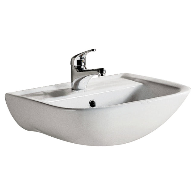 Fienza Rak Lara Gloss White Wall Basin ,