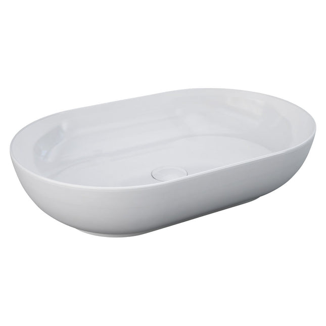 Fienza Rak Alpine White Above Counter Basin, Oval ,