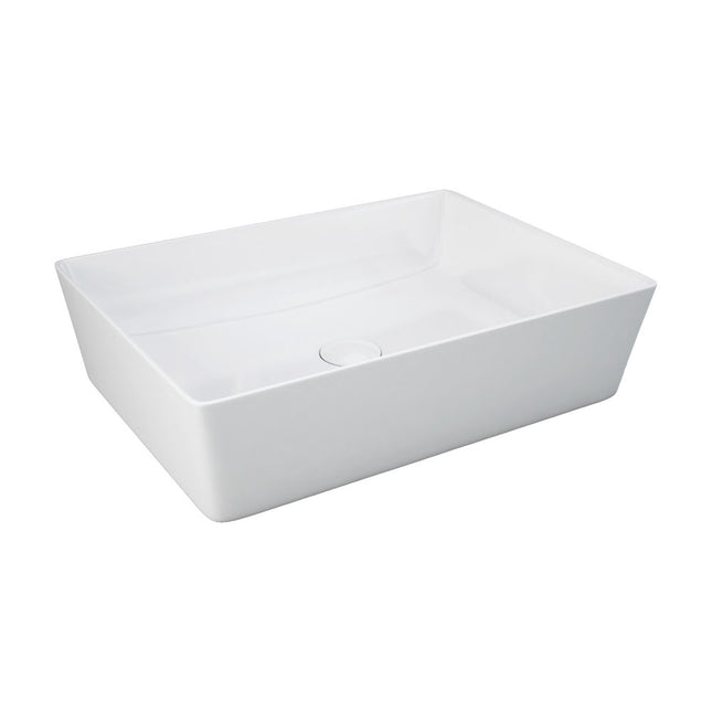 Fienza Rak Alpine White Above Counter Basin, Rectangular ,