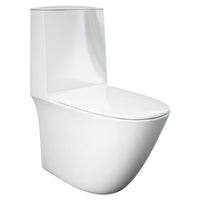 Fienza Rak Sensation Back to Wall Toilet Suite, Alpine White ,
