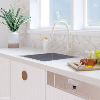 Fienza Hana Stainless Steel Kitchen Sink, 40L, Single Bowl ,
