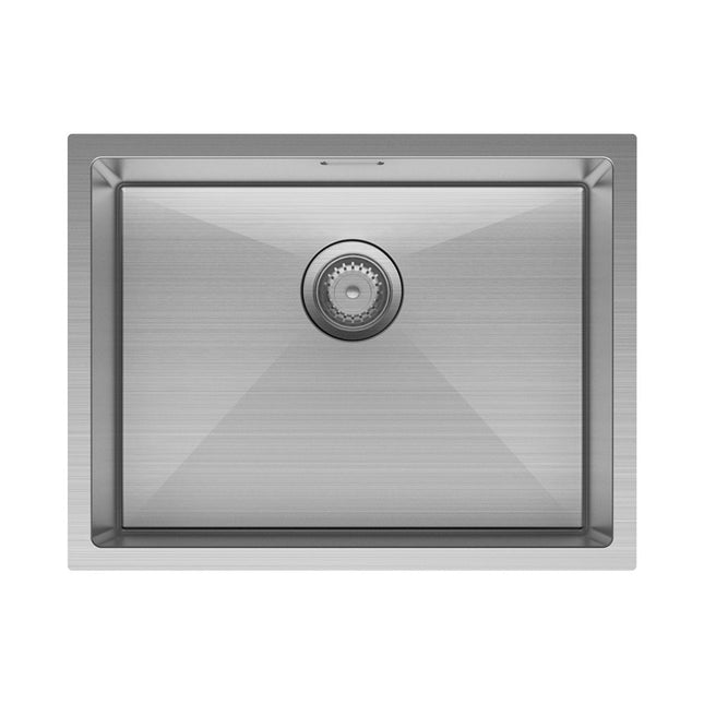 Fienza Hana Stainless Steel Laundry Sink With Overflow, 50L ,