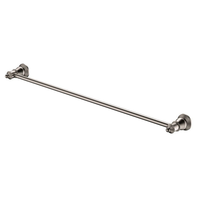 Fienza Lillian 800mm Brushed Nickel Single Towel Rail ,